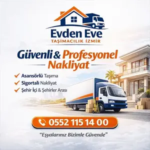 İzmir evden eve nakliyat asansörlü taşıma — profesyonel ekip