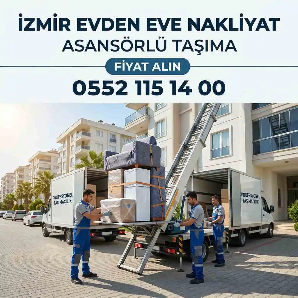 İzmir evden eve nakliyat profesyonel ambalajlama hizmeti